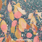 Trees Images: Fall Picture of Cherry Tree Leaves